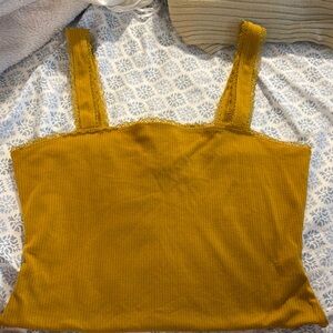 Mustard Yellow Women's Bodysuit